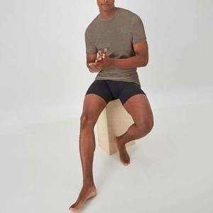 High End <b>Men's</b> Athletic <b>T</b>-<b>Shirts</b>-100% Cotton Moisture Wicking <b>Stretch</b> Short Sleeve O-Neck Customized Logo High Street Style All - Product Image 3