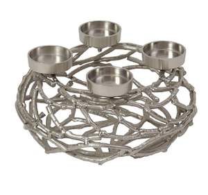 Bougeoir en métal de qualité supérieure Finition durable Idéal pour la décoration de la chambre à coucher du salon et de l'événement de mariage - Product Image 2