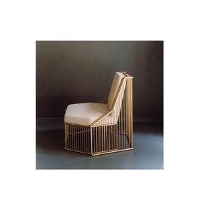 Trending Design Iron Gold Polished Chair Customized Shape And Size Chair For Kitchen And Dining Room Use - Product Image 5