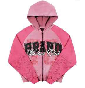 ชุดวอร์มซัก2ชิ้นแบบวินเทจชุดวอร์มซักแบบกรดออกแบบโลโก้ได้ตามต้องการ - Product Image 2