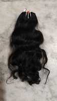 Mèches indiennes naturelles Remy, 100% extensions de cheveux humains, prix de gros, vendeurs de cheveux vierges ondulés naturels