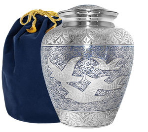 Urnas de cremación para cenizas humanas-Urnas decorativas, Urnas para cenizas humanas Urnas de cenizas conmemorativas funerarias para servicios de entierro a la venta - Product Image 1