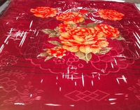 Couverture portable en polaire écologique à double couche, tricotée, 100 % polyester, ultra-douce, de haute qualité, à rayures unies, avec logo personnalisable