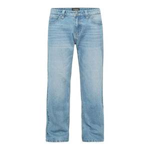 กางเกงยีนส์ขายาวสำหรับผู้ชายกางเกงยีนส์ทรงตรงเอวสูงปานกลางสีดำป้องกันการโจรกรรมกางเกงยีนส์ออกแบบขนาด40 42 44 - Product Image 1