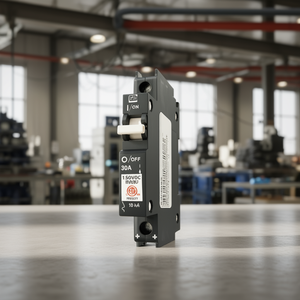 Disjoncteur sur rail DIN 150 VCA 1 à 4 pôles en cuivre avec protection LI - Product Image 2