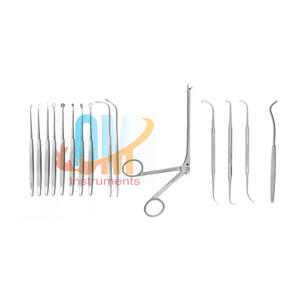 ENSEMBLE D'INSTRUMENTS Offre Spéciale FESS Instruments de chirurgie endoscopique des sinus Manuel réutilisable Acier inoxydable de haute qualité certifié MOL - Product Image 4