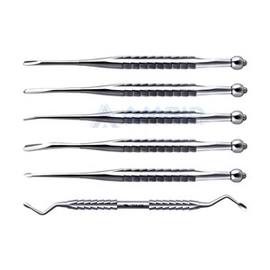 Kit luxating dentaire de pelle d'ascenseurs de 5 avec la cassette disponible dans enduit noir - Product Image 3