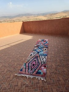 Alfombra Kilim de Lana Bohemia Hecha a Mano, Tapete Decorativo con Patrón Tribal, para Oración, Viajes, Campamento, Cumpleaños, Picnic - Product Image 4