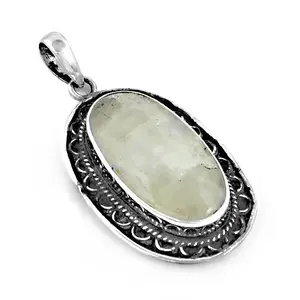 จี้เงินแท้ 925 ประดับมูนสโตน สำหรับผู้หญิง เครื่องประดับคริสตัลหรูหรา ของขวัญ จี้และชาร์มคริสตัลสุดหรู - Product Image 3