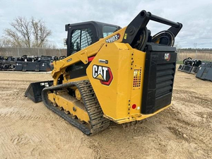 รถตักล้อยาง CAT 299D3 แบบตีนตะขาบขนาดเล็ก พร้อมบุ้งกี๋ สำหรับงานก่อสร้าง งานฟาร์ม และงานในสวน - Product Image 4