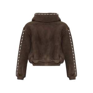 Vintage Streetwear Y2K Strass Français Terry Acide Lavé Soleil Délavé Lourd Zip Up Personnalisé Sweat À Capuche Surdimensionné Pour Hommes - Product Image 2