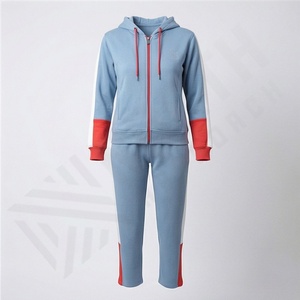 Conjuntos Deportivos de Dos Piezas para Mujer, de Algodón y Poliéster, de Secado Rápido, con Mangas Largas, para Correr - Product Image 1