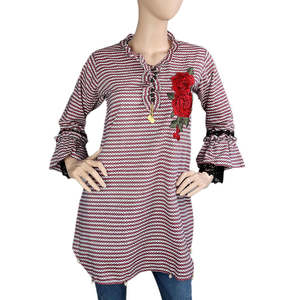 Women's Western <b>Top</b> - Tea Pink - Product Image 3