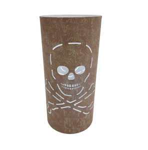 Nouveau décoratif rond votif fer teck couleur bougie porte-bougie pour Halloween éclairage décorations à la main en vrac - Product Image 3