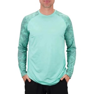 Camiseta de pesca de manga larga con sublimación personalizada para hombre 2025, protección UV UPF 50 con ropa de pesca duradera - Product Image 3