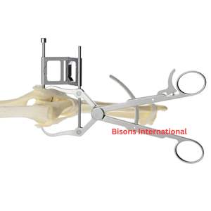 BISONS - Pinzas de Reducción Ósea Manuales con Punta Puntiaguda, Pinzas de Bloqueo de Punta, Instrumentos Quirúrgicos Ortopédicos de Acero Inoxidable - Product Image 2