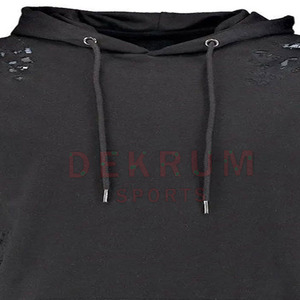 Sweat à capuche zippé pour homme, effet vieilli, couleur et logo personnalisables, respirant, idéal pour l'hiver, prix raisonnable, Pakistan - Product Image 6