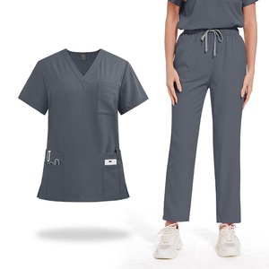 Uniformes Médicos para Enfermería, con Logotipo Personalizado, para Hospital, Médico, Hombre y Mujer, Conjuntos de 2 Piezas, Estilo Jogger - Product Image 3