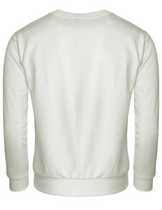 Ropa de hombre Cuello redondo Sudaderas atléticas en blanco Logotipo personalizado Algodón Poliéster Jersey Sudadera - Product Image 6