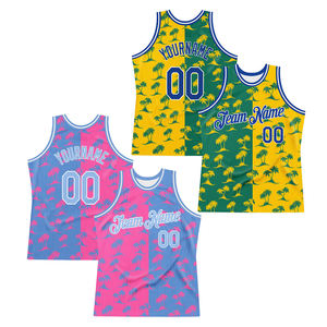 Camiseta de Baloncesto con Estampado Hawaiano para Hombre y Mujer, Adulto y Juvenil, Deportiva, Sin Mangas, Verano, Atlética, Informal, Urbana, de Equipo - Product Image 3