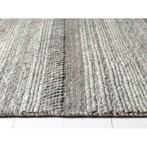Chunky Handmade Wool Knitted <b>Rug</b> for Living Room <b>Boho</b> Modern Natural Grey Hallway Carpet - Product Image 2