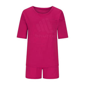 Conjunto Corto para Mujer, Personalizable con Logotipo, Manga Corta, Estampado Deportivo, Venta al Por Mayor 2026 - Product Image 6