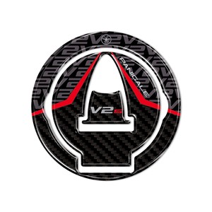 Ducati Panigale V2 V2S 2025 adesivi moto 3D tappo serbatoio compatibile con 2025 modelli - Product Image 1