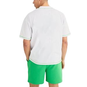 Ensemble deux pièces pour homme 100 % coton, design décontracté, couleur personnalisée, vente en gros, prix abordable, collection mode 2026 - Product Image 4