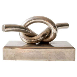 Metal Golden Olive Aluminium Decorative showpiece Sculpture for Office <b>Desktop</b> Sculpture Decorative Table Statue Home Decor - Product Image 1