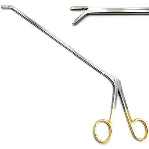 เครื่องมือผ่าตัดทางหู คอ จมูก แบบใช้มือ ทำจากสแตนเลสเกรดทางการแพทย์ พร้อมด้ามจับวงแหวนสีทอง - Product Image 6
