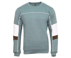 Hombres casual multicolor cuello redondo pipping chándal Sudadera con capucha Jogging Bottoms Raglan suéter Jogger estilo formal 3D bordado - Product Image 2