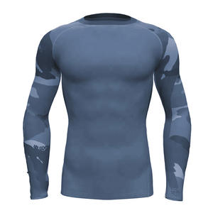 Vente en gros bjj spandex personnalisé sublimation Rash Guard à manches courtes bjj Rash Guard pour hommes - Product Image 4