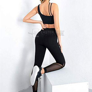 Conjunto de yoga personalizado con MOQ bajo para mujer, ropa deportiva ajustada de alta calidad, conjunto de yoga para mujer. - Product Image 6