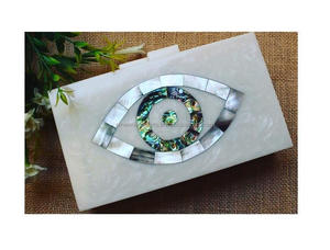 Sac à main de soirée en résine indienne pour femmes, sacs à main américains, luxe pour femmes, à prix avantageux par LUXURY CRAFSTS - Product Image 4