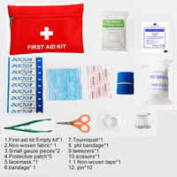 Trousse de Premiers Soins Professionnelle pour la Maison, la Voiture ou le Travail : Plus Fournitures Médicales d'Urgence pour le Camping, la Chasse, la Randonnée en Extérieur