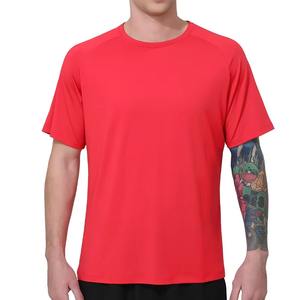 เสื้อโพลีเอสเตอร์แบบซับเหงื่อสำหรับผู้ชายเสื้อสำหรับใส่ไปยิมฟิตเนสแบบลำลองน้ำหนักเบา - Product Image 3