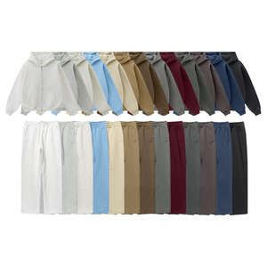 Vente chaude Automne couleur unie sweat à capuche à manches longues pour homme avec couleur et tailles personnalisées - Product Image 2