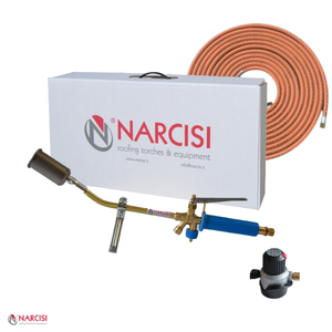 KIT de toiture de qualité italienne 200 mm tête en titane d 50 tuyau de frottement 10 mt régulateur de sécurité entrepreneurs en gros au détail - Product Image 1