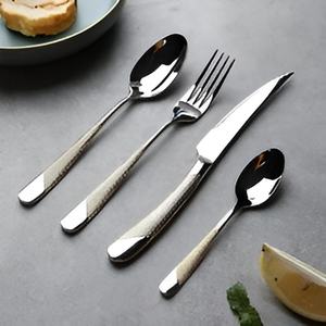 ชุดช้อนส้อมโลหะ4ชิ้นสำหรับโรงแรมและร้านอาหาร2024 - Product Image 2