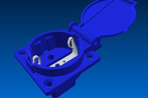 Boîtier de distribution Comnet PS-14H3 en ABS haute qualité IP40 pour une prise SCHUKO - Product Image 5