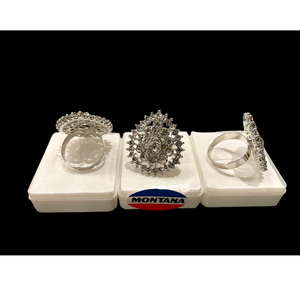 แหวนเพชรอเมริกันชุบทองพรีเมี่ยมสำหรับผู้หญิงเหมาะสำหรับเป็นของขวัญงานแต่งงานและความสง่างามในชีวิตประจำวัน - Product Image 2