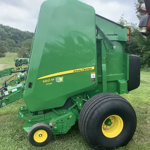 Presse à foin de paille diesel de qualité John Deer 569 Premium Machines agricoles rondes Best