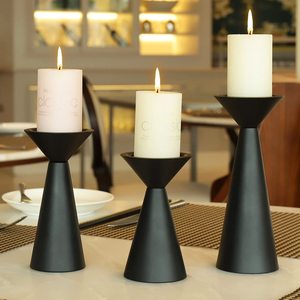 Classic Design Metal and Iron Candle <b>Holder</b> for Wedding Christmas Home Table Decoration <b>Candlestick</b> <b>Holders</b> Stand - Product Image 2
