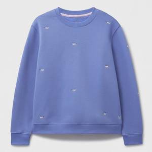 High Demanded Custom Printed Logo Lined <b>Blue</b> Casual Women's Sweatshirts Eco-Friendly Quick Dry Fleece Breathable Warm Summer - Product Image 1