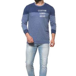 เสื้อยืดผ้าฝ้าย100% สำหรับผู้ชายเสื้อยืดสีทึบหนาระบายอากาศได้กันรอยพองใส่ได้พอดีกับยิมใช้พิมพ์โลโก้ได้ตามต้องการ - Product Image 2