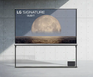 NUEVO Televisor OLED Transparente 4K UHD Smart webOS de 77 Pulgadas L/G SIGNATURE ORIGINAL con Transferencia de Video y Audio Inalámbrica Verdadera - Product Image 1