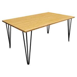 TEABAMBOO โต๊ะโซฟาไม้ไผ่รักษ์โลกพร้อมขาแบบแฮร์พิน 60x100x45 ซม. TB013 - Product Image 3