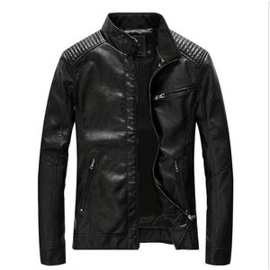 Veste en cuir pour homme de haute qualité, légère, au meilleur design, en cuir de vache véritable, fabrication professionnelle, vente en gros, best-seller 2025 - Product Image 4