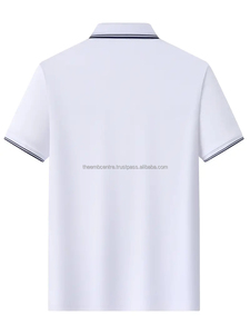 Prix de gros T-shirt pour homme Logo sur mesure pas cher Meilleure vente T-shirt à séchage rapide pour homme polos, polos pour homme - Product Image 5