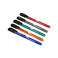 Stylo à bille en métal personnalisé en gros d'usine 0.7mm largeur d'écriture en plastique préféré des employés de bureau indiens pour les cadeaux